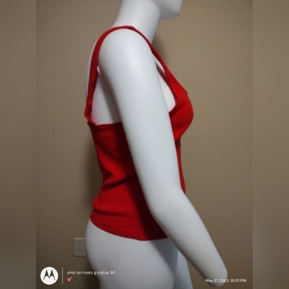 AMBIANCE Rep Crop Top Plus 3X - Picture 3 of 5